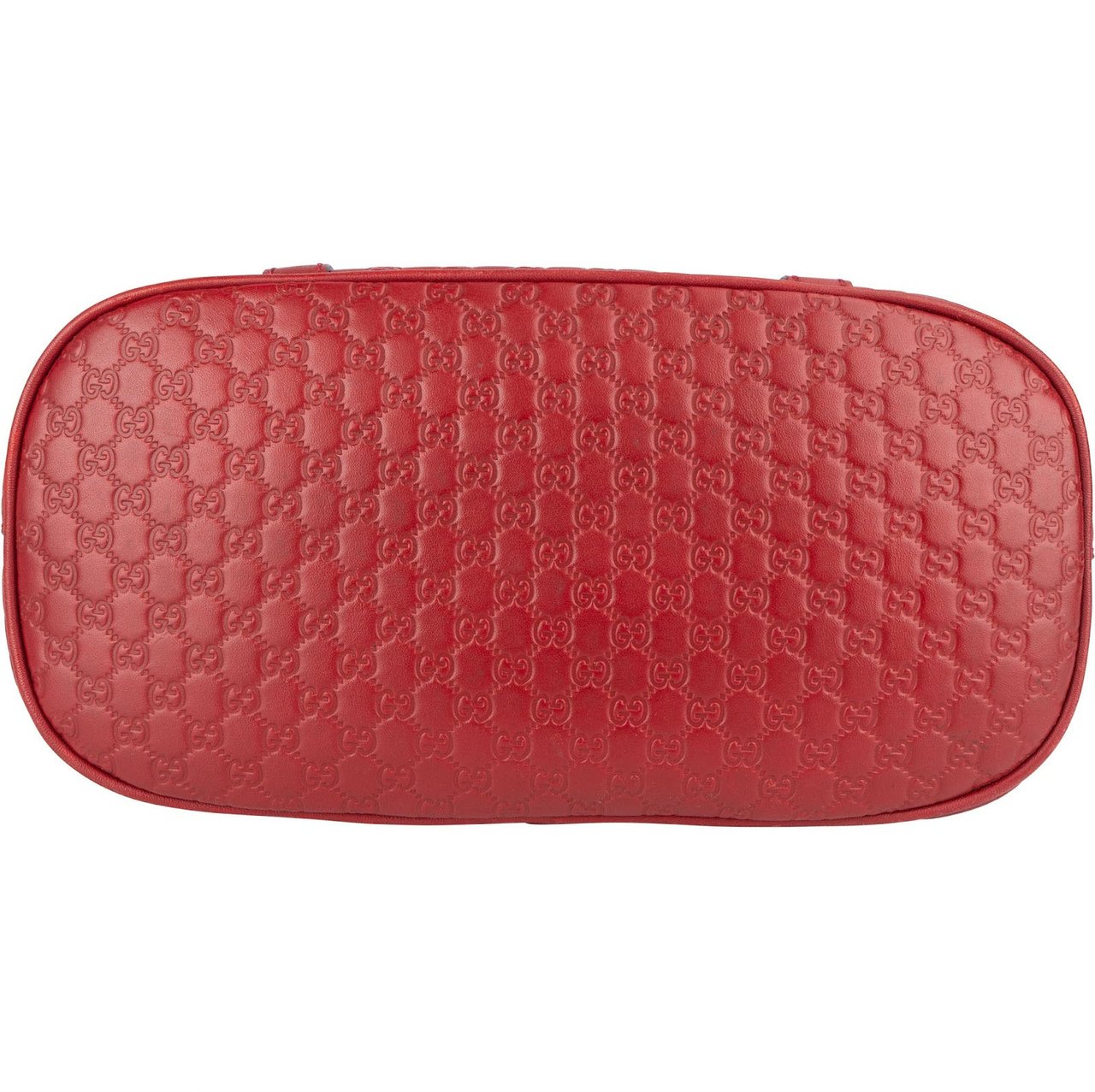 Gucci Gucci Microguccissima Leather Small Dome Satchel Handbag Rood