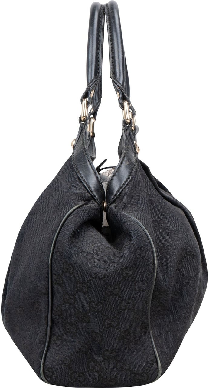 Gucci Gucci Monogram GG Monogram Sukey Handbag Zwart