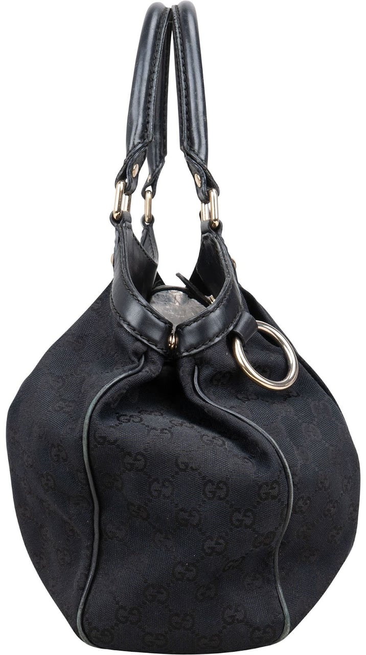 Gucci Gucci Monogram GG Monogram Sukey Handbag Zwart
