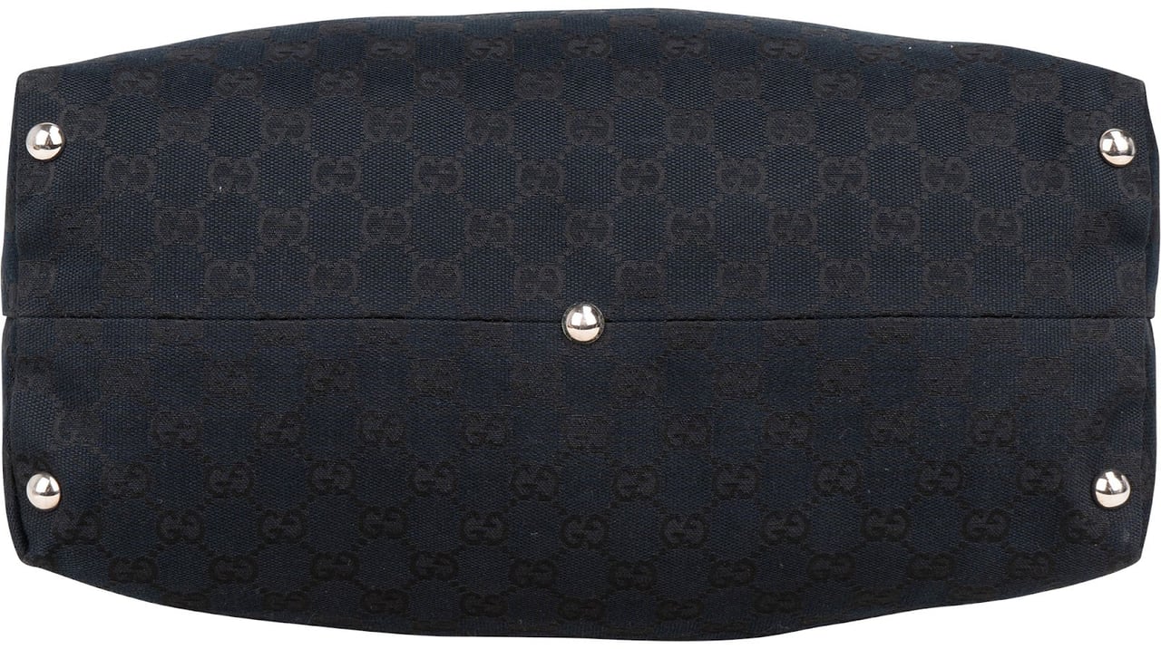 Gucci Monogram GG Monogram Abbey D-Ring Tote Shoulder Bag Zwart