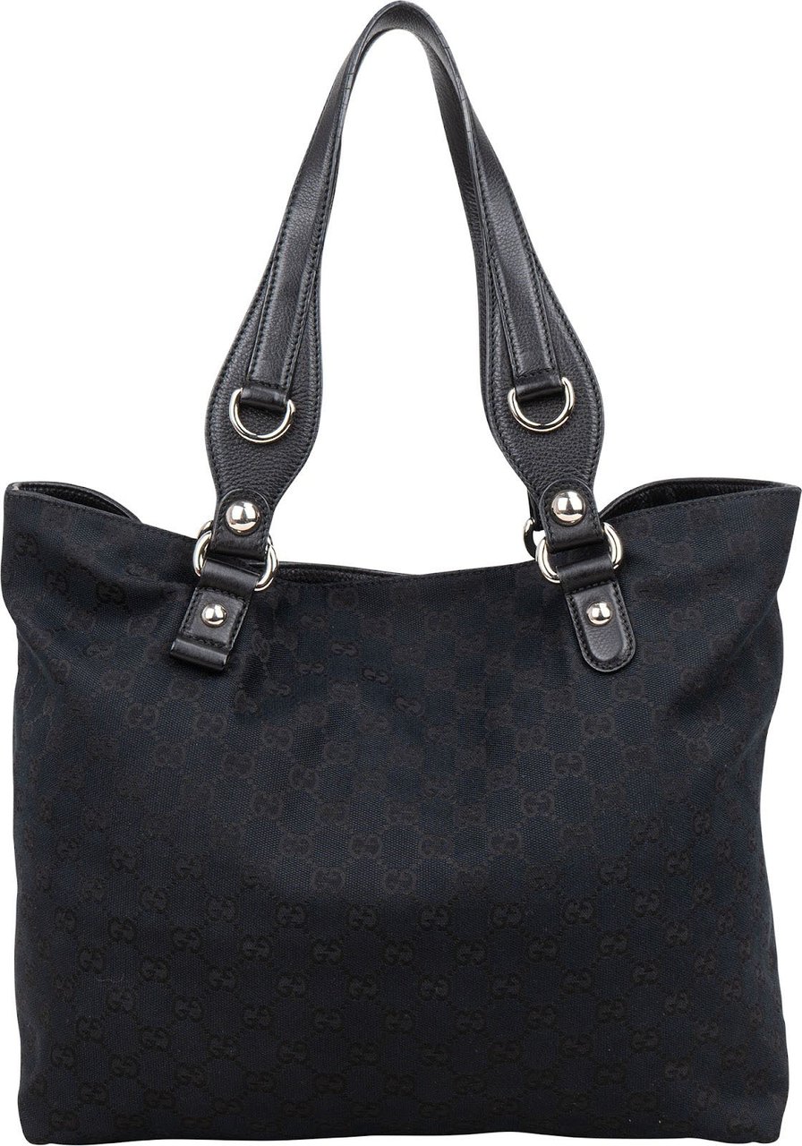 Gucci Gucci Monogram GG Monogram Abbey D-Ring Tote Shoulder Bag Zwart