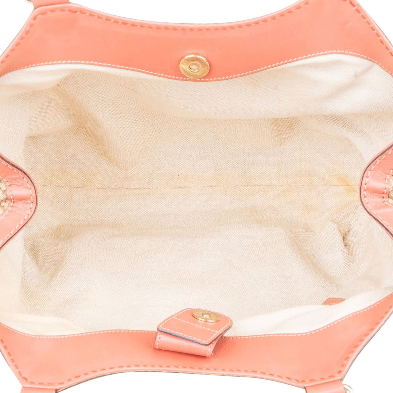 Gucci Gucci Diamante Monogram Sukey Top Handle Bag Handbag Beige