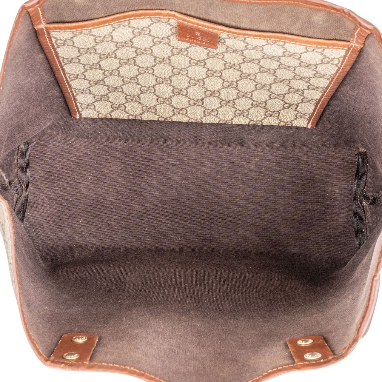 Gucci Gucci Monogram GG Supreme Canvas Tote Handbag Beige