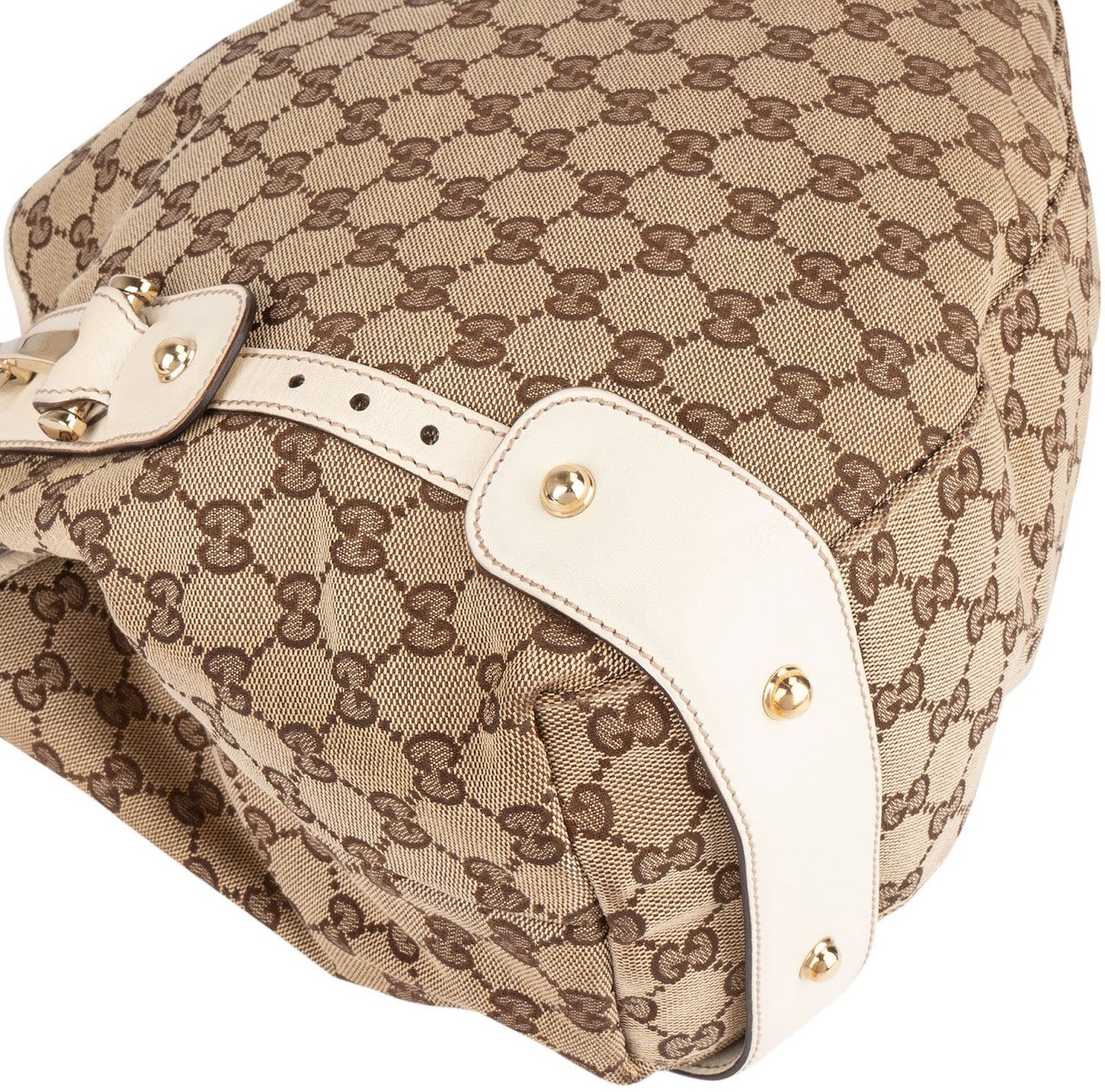 Gucci Gucci Monogram GG Pelham Handbag Beige