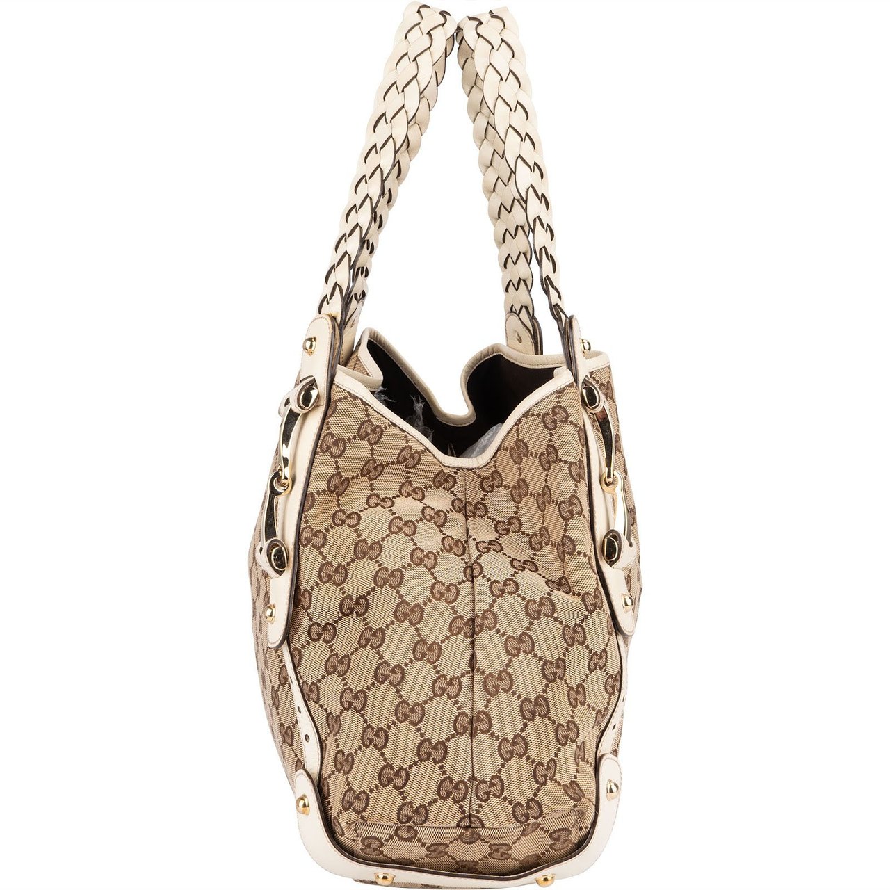 Gucci Gucci Monogram GG Pelham Handbag Beige