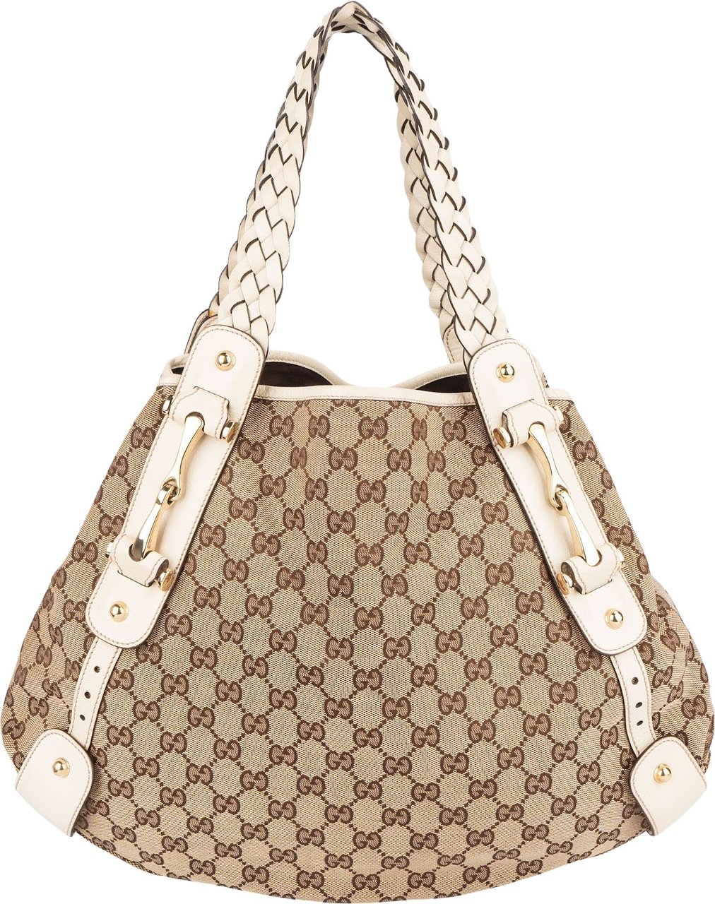 Gucci Gucci Monogram GG Pelham Handbag Beige