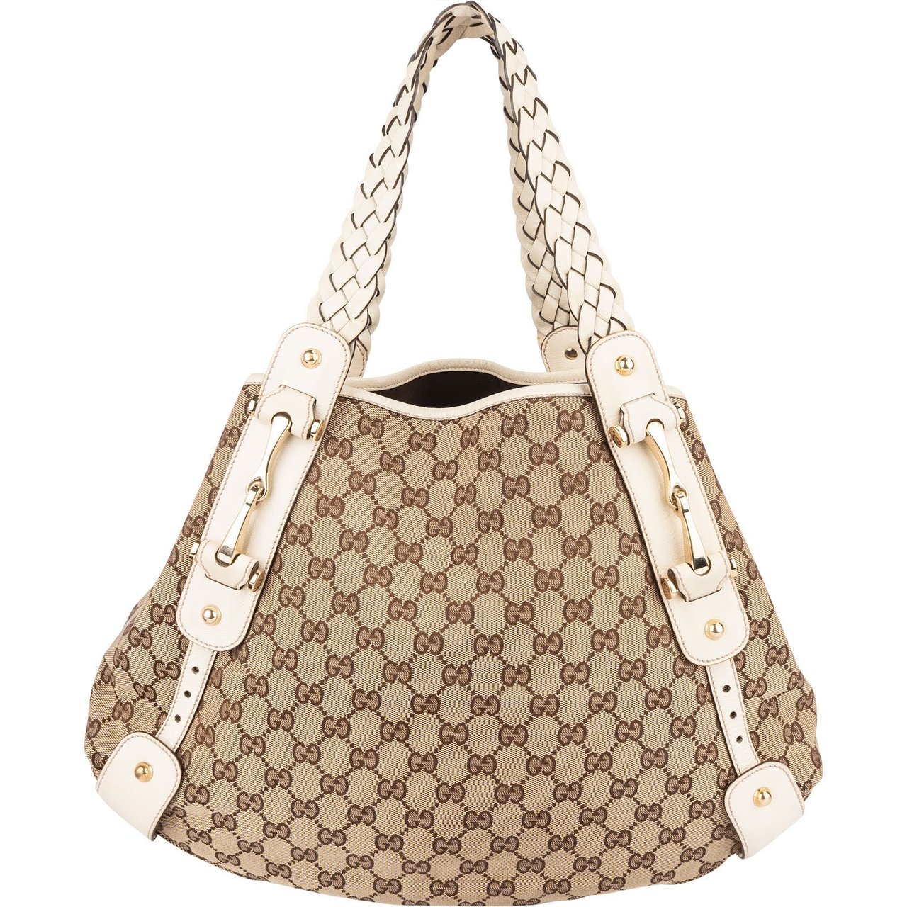 Gucci Gucci Monogram GG Pelham Handbag Beige