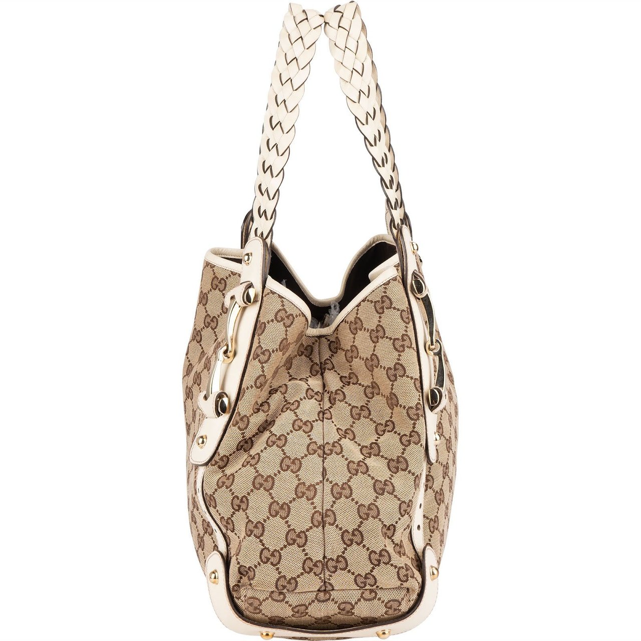Gucci Gucci Monogram GG Pelham Handbag Beige