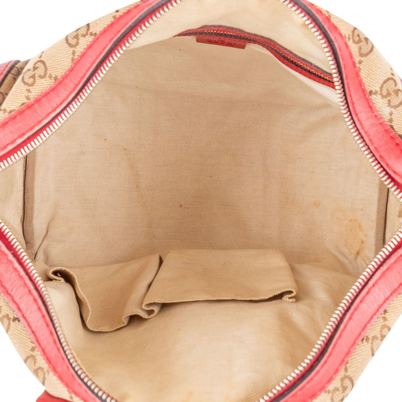 Gucci Gucci Monogram GG Joy Boston Handbag Beige