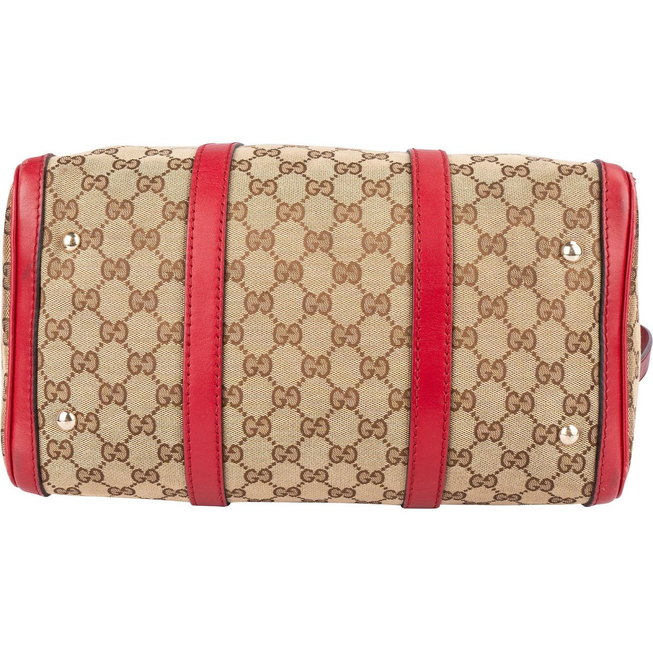Gucci Gucci Monogram GG Joy Boston Handbag Beige