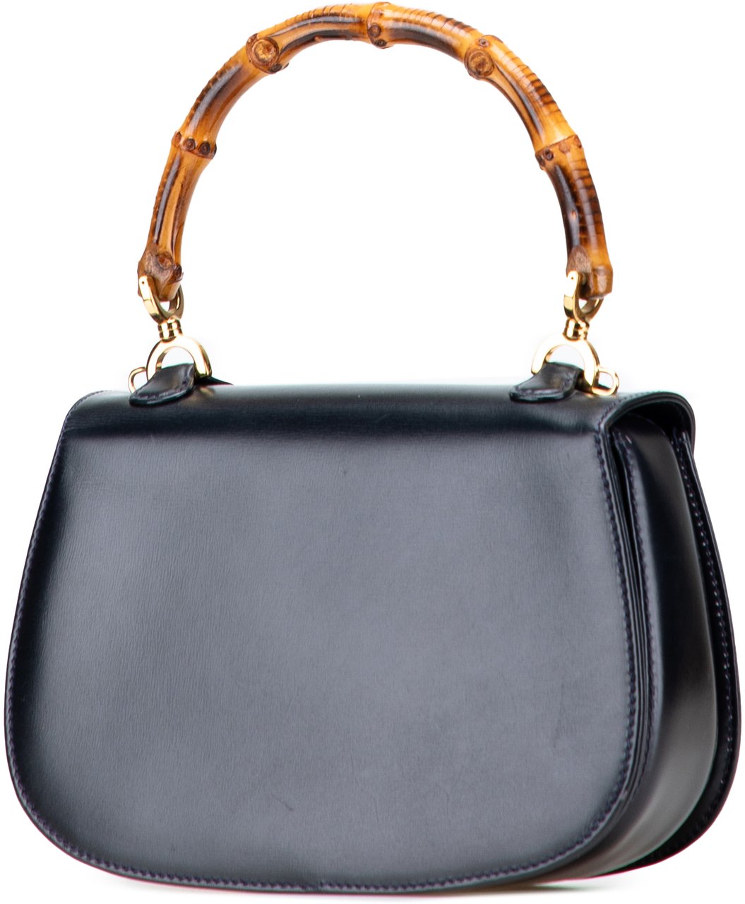 Gucci Calfskin Bamboo Night Zwart