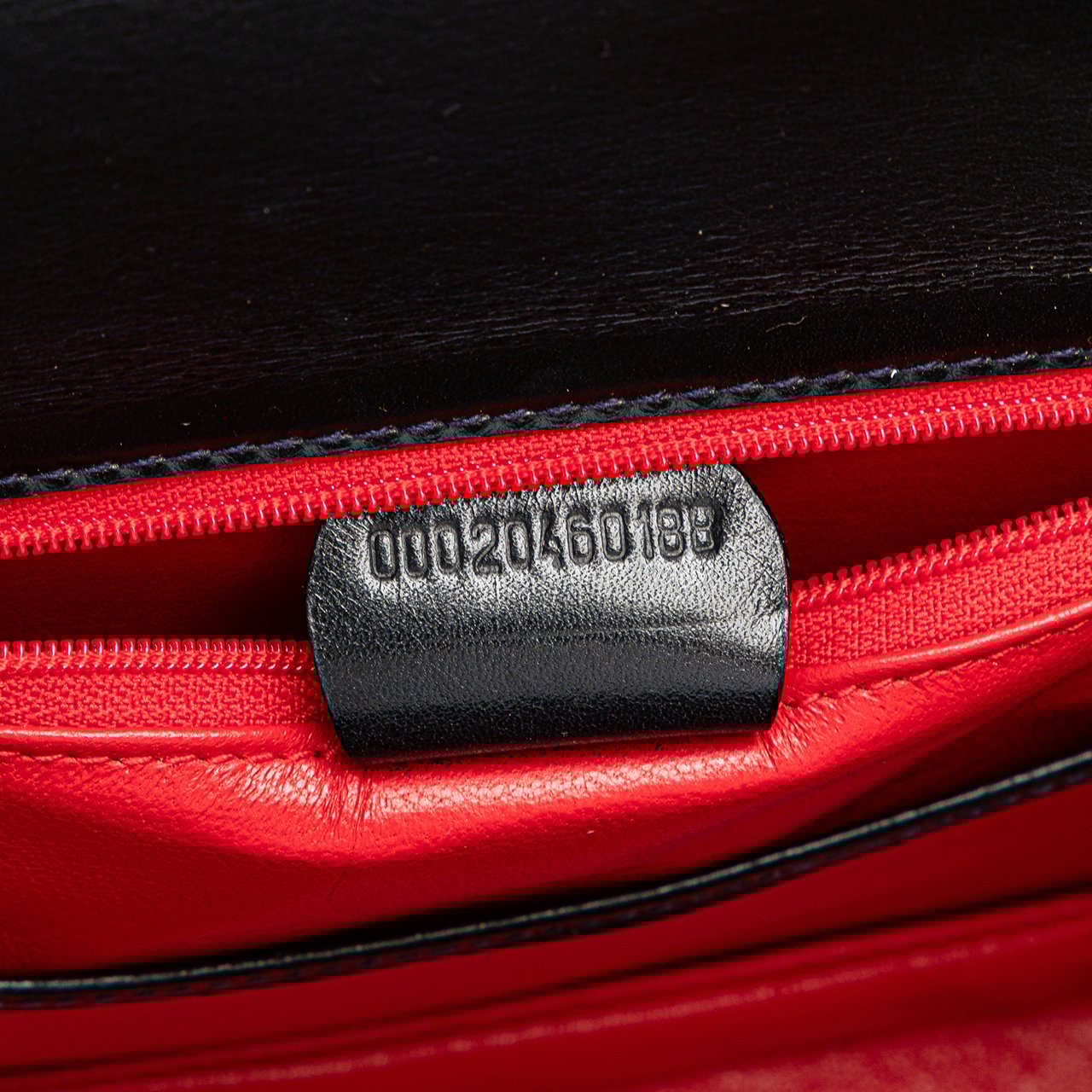 Gucci Calfskin Bamboo Night Zwart