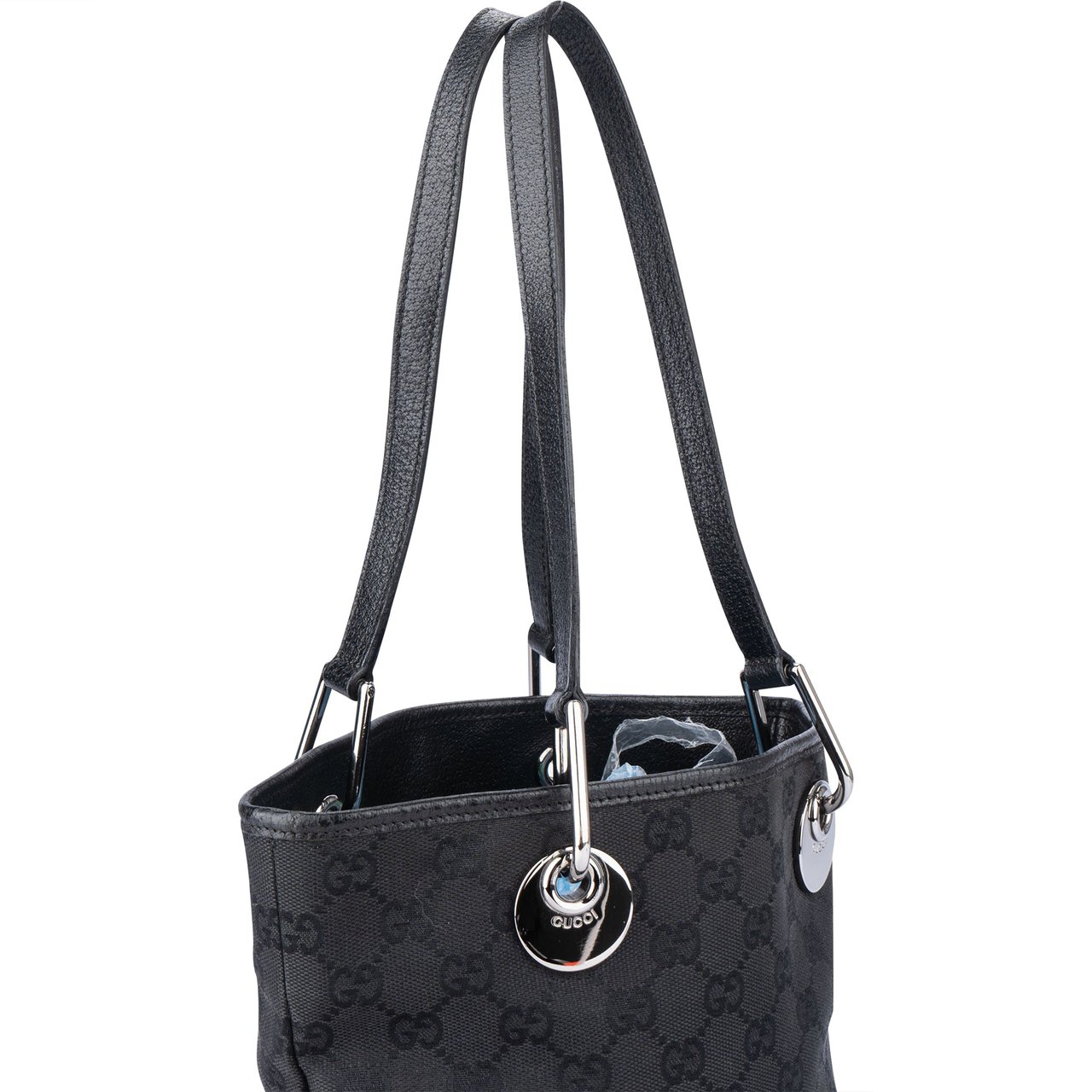 Gucci Gucci GG Monogram Handbag Zwart