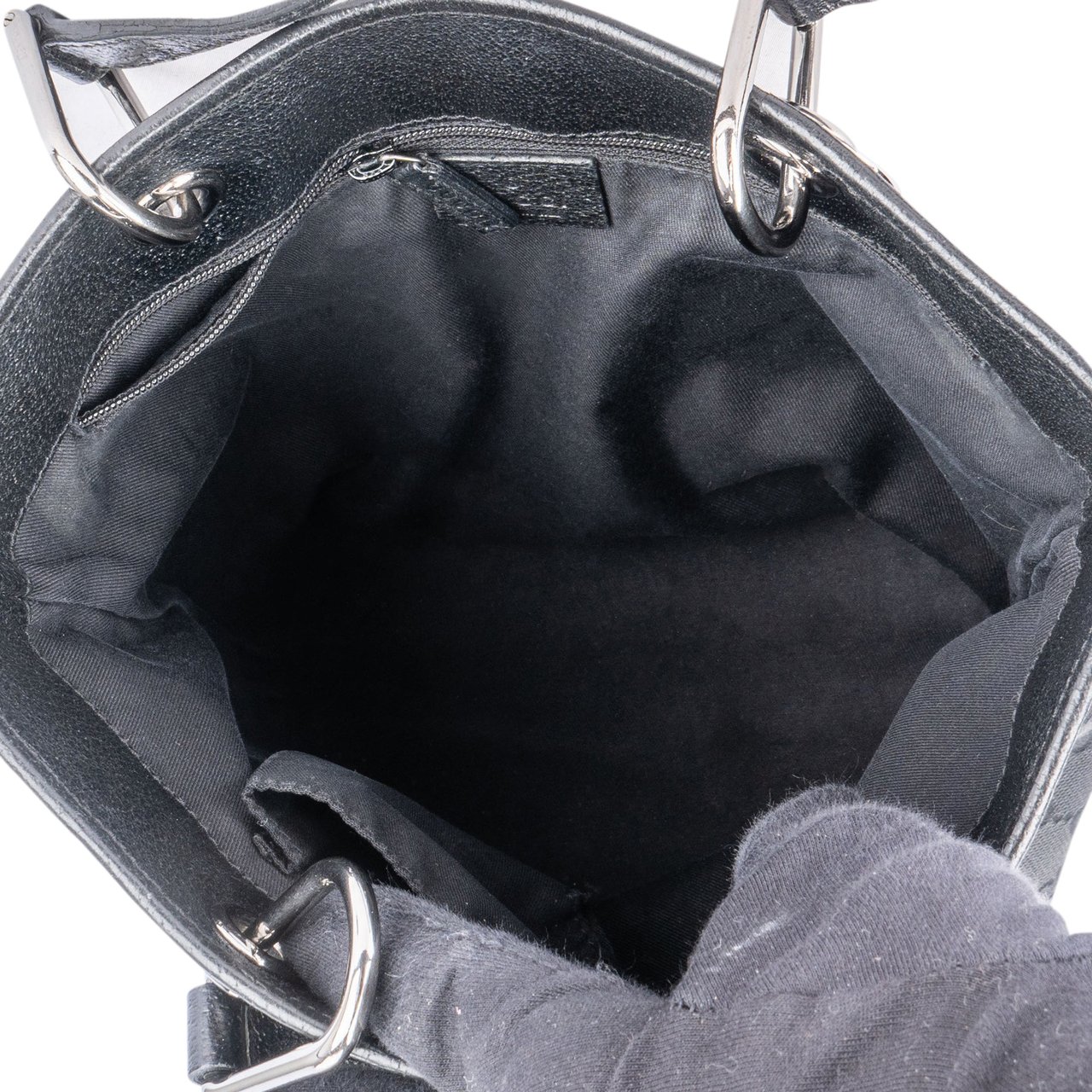 Gucci Gucci GG Monogram Handbag Zwart