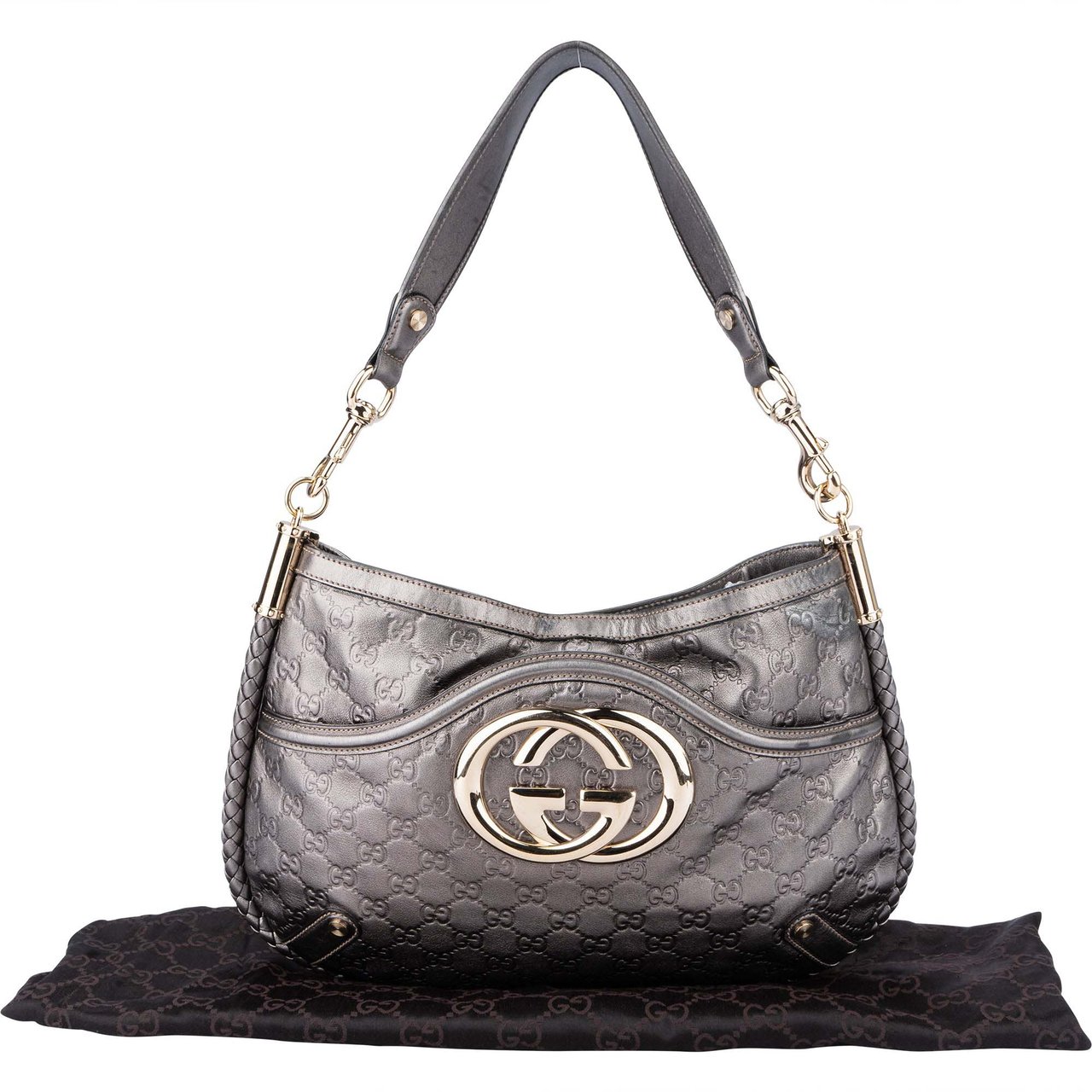 Gucci Gucci GG Monogram Britt Hobo Bag Divers