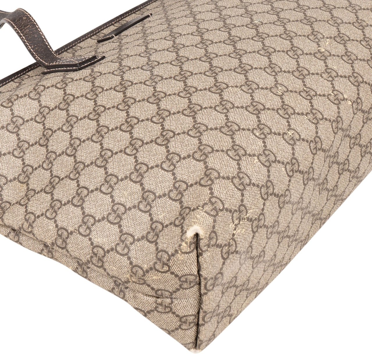 Gucci Gucci Monogram GG Supreme Handbag Beige