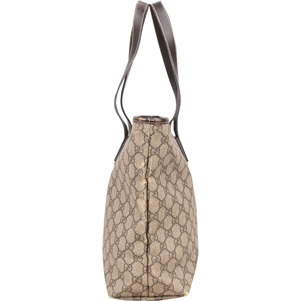 Gucci Gucci Monogram GG Supreme Handbag Beige