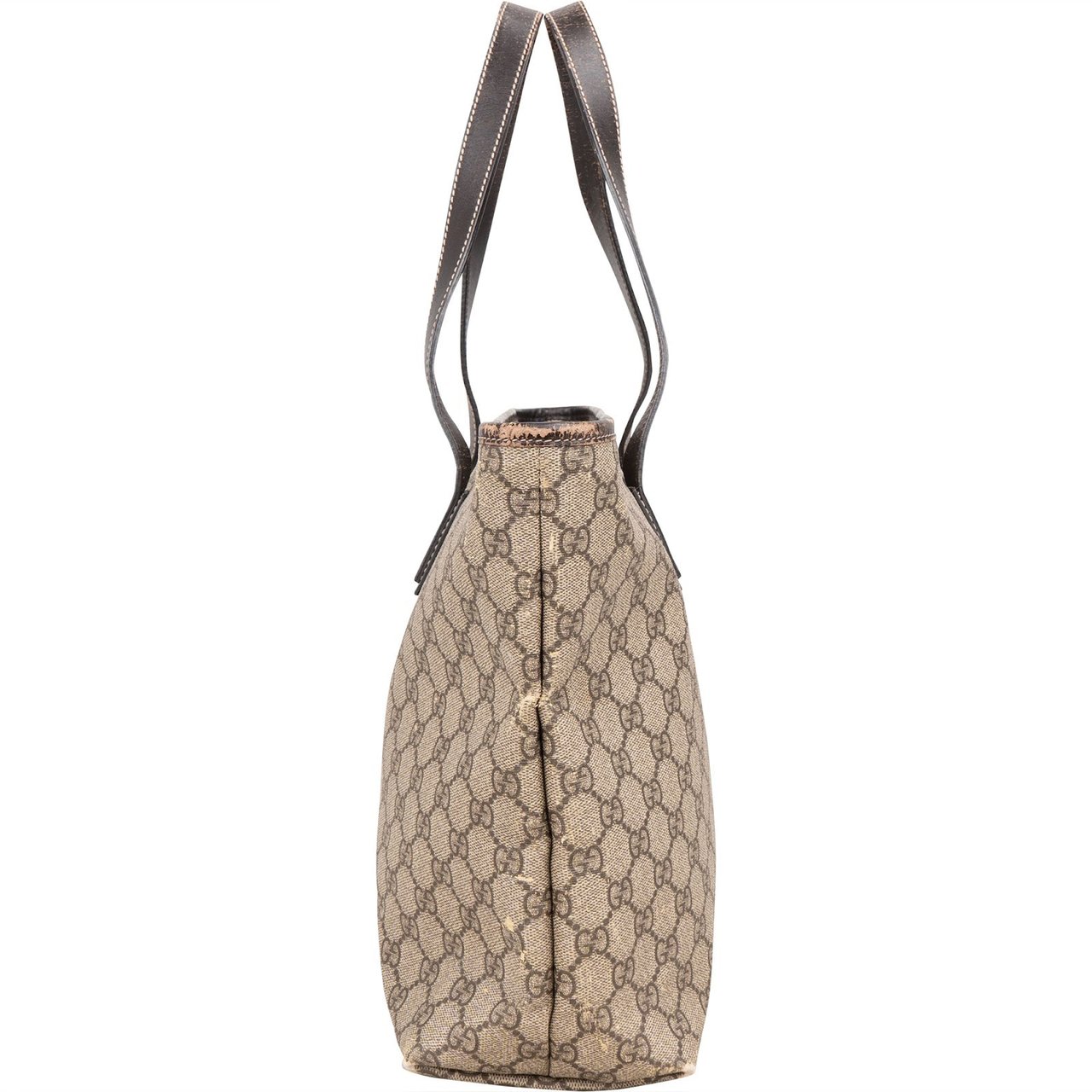 Gucci Gucci Monogram GG Supreme Handbag Beige