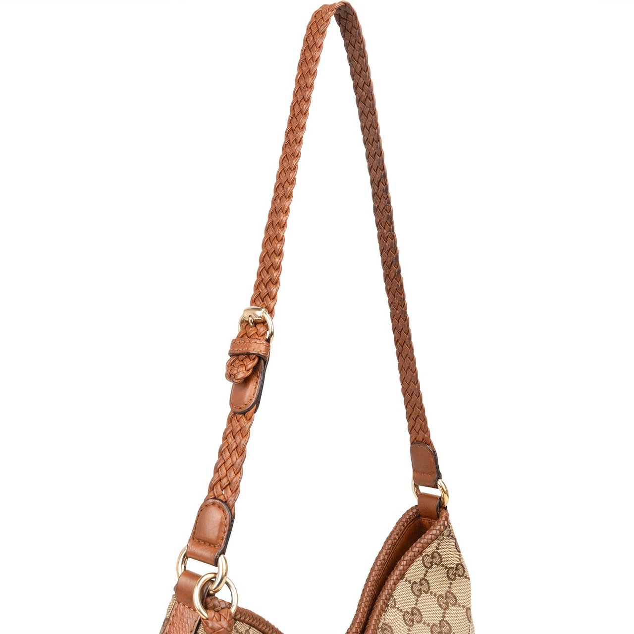 Gucci Gucci Monogram GG Canvas Marrakesh Crossbody Bag Beige