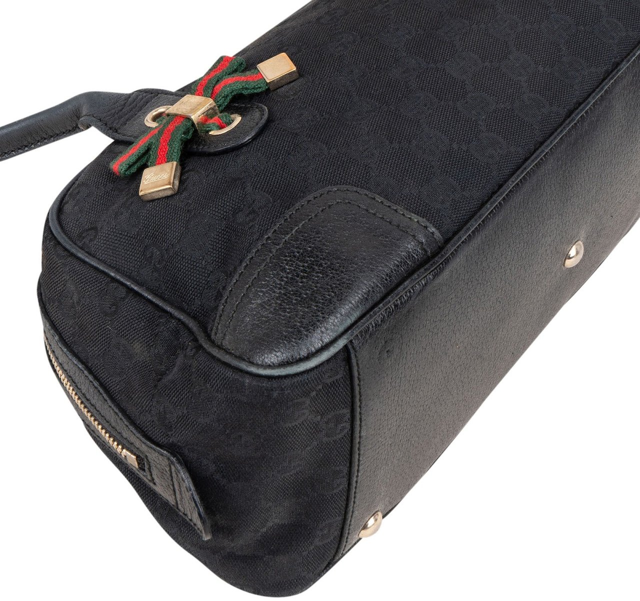 Gucci Gucci Monogram GG Princy Shoulder Bag Zwart