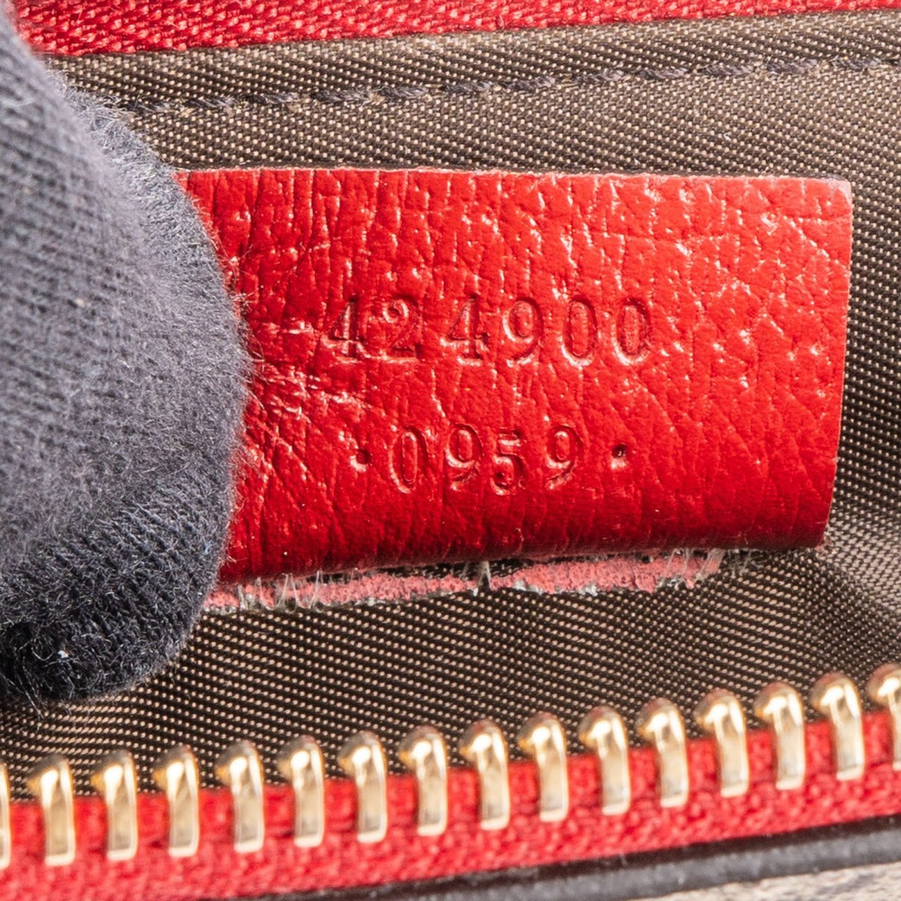 Gucci Gucci Monogram GG Supreme Tian Bird Zip Clutch Divers