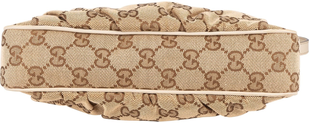 Gucci Gucci Monogram GG Heart Mini Shoulder Bag Beige