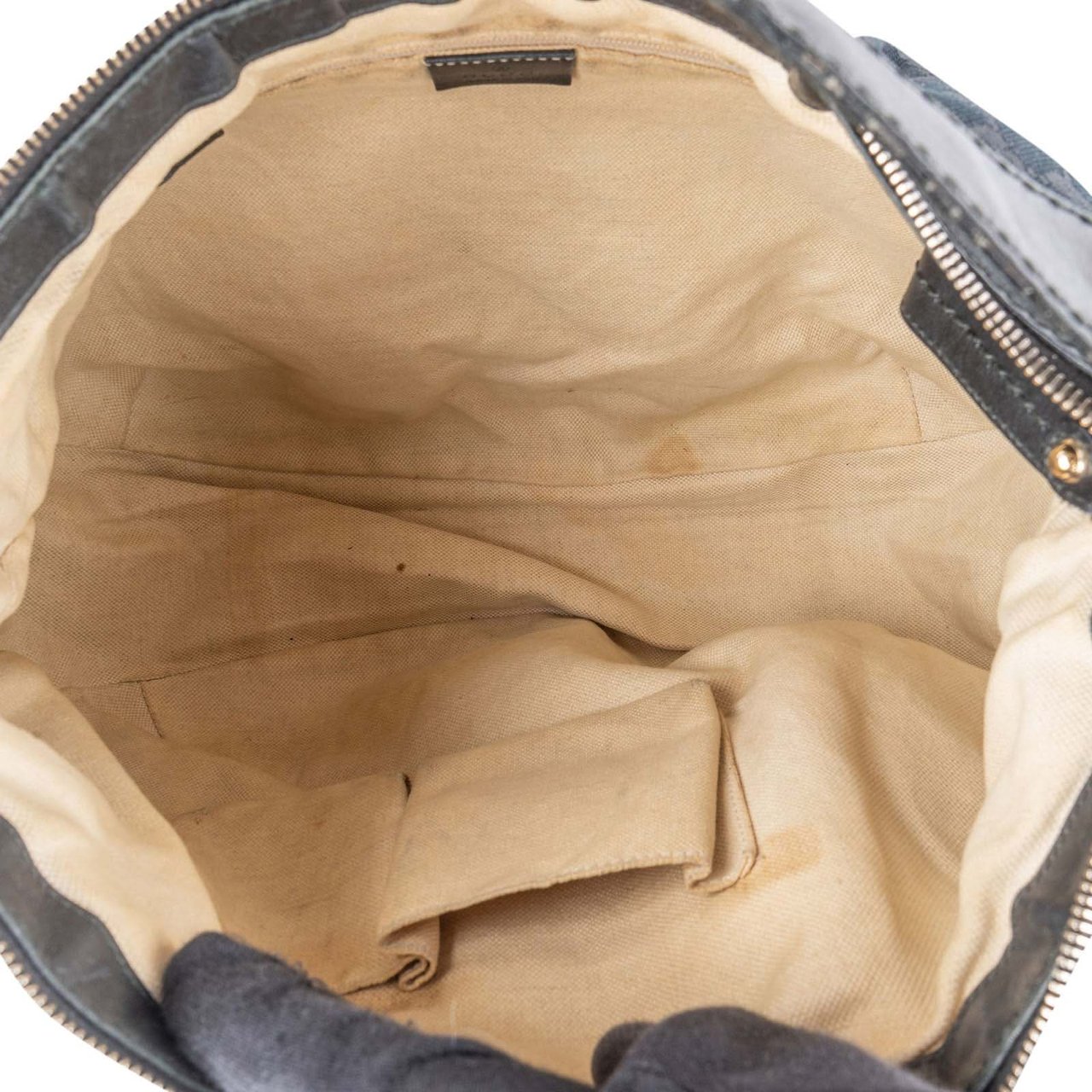 Gucci Gucci Monogram GG  Sukey Hobo Handbag Zwart