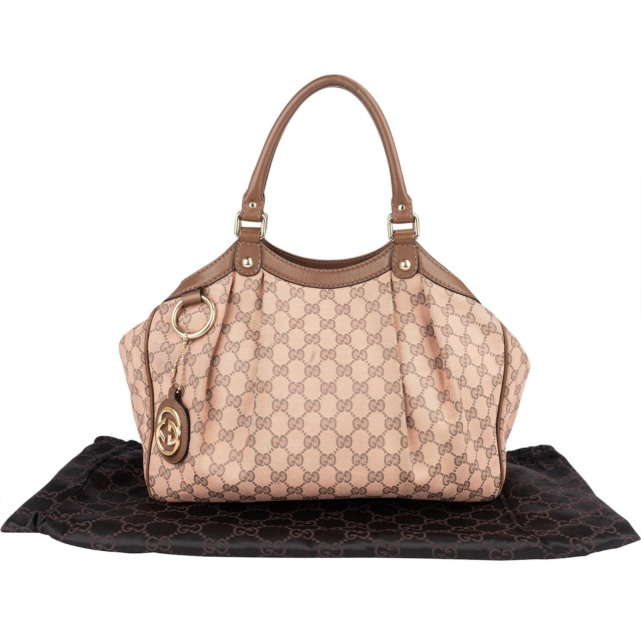 Gucci Gucci Monogram GG  Sukey Handbag Rood