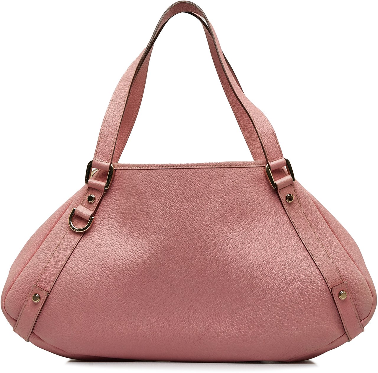 Gucci Leather Abbey D Ring Pelham Shoulder Bag Roze