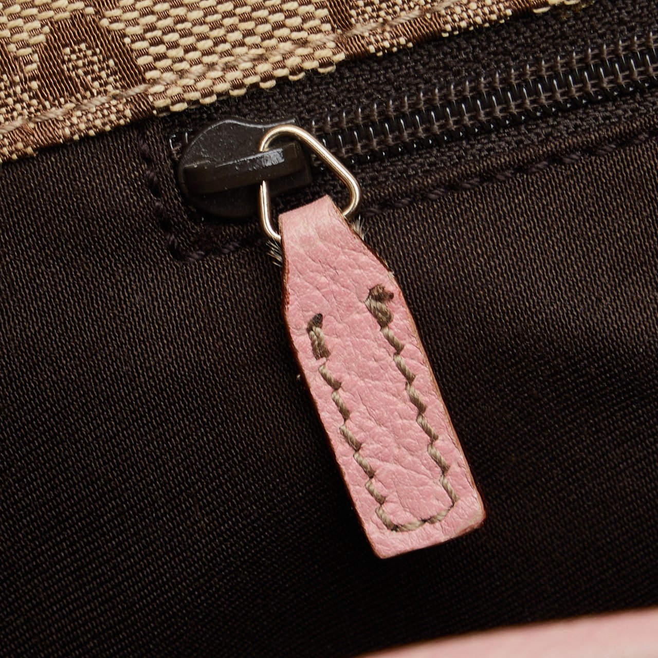 Gucci Leather Abbey D Ring Pelham Shoulder Bag Roze