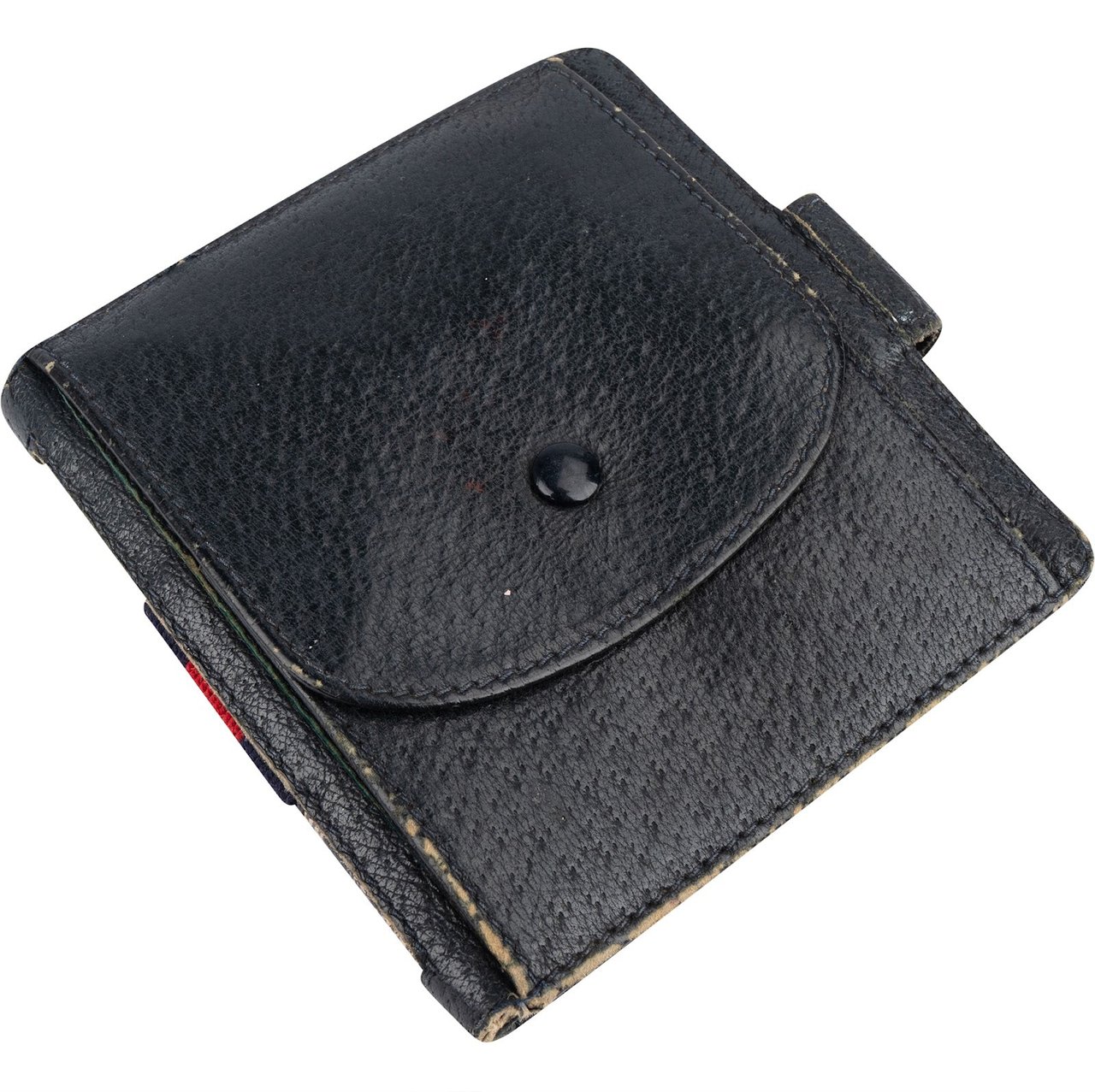 Gucci Gucci Monogram Vintage GG Supreme Web Bifold Wallet Blauw