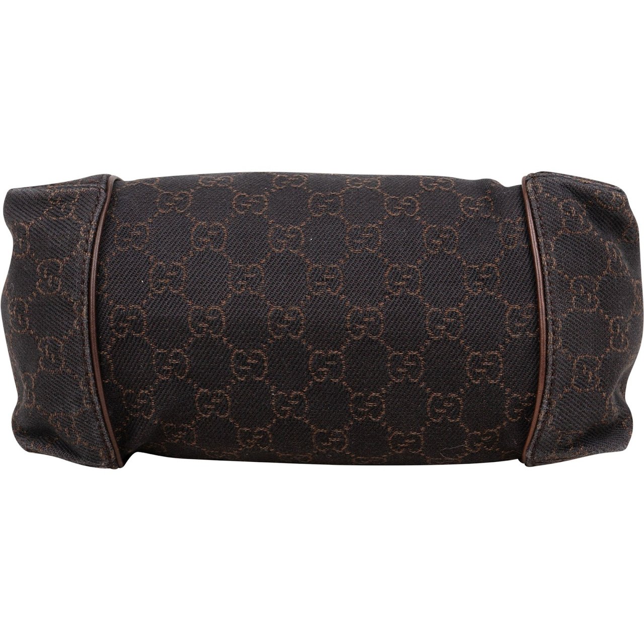 Gucci Gucci Monogram GG Mini Hobo Shoulder Bag Bruin