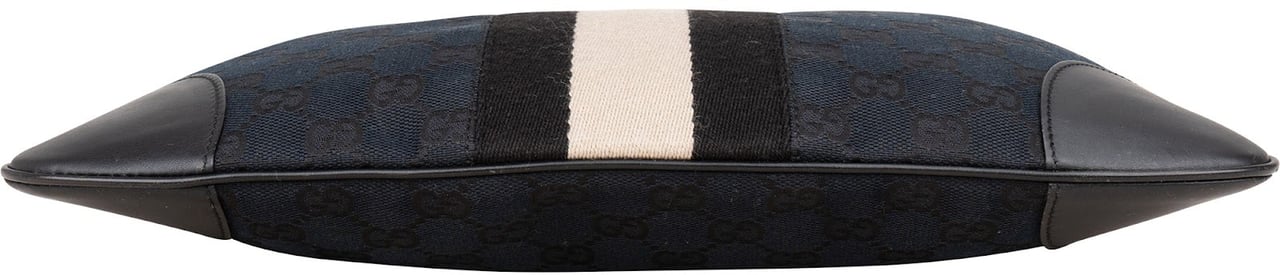 Gucci Gucci Monogram GG Jackie Handbag Zwart