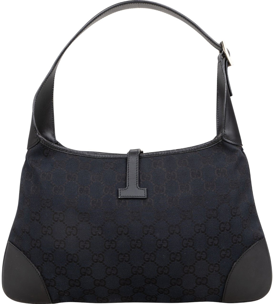 Gucci Gucci Monogram GG Jackie Handbag Zwart