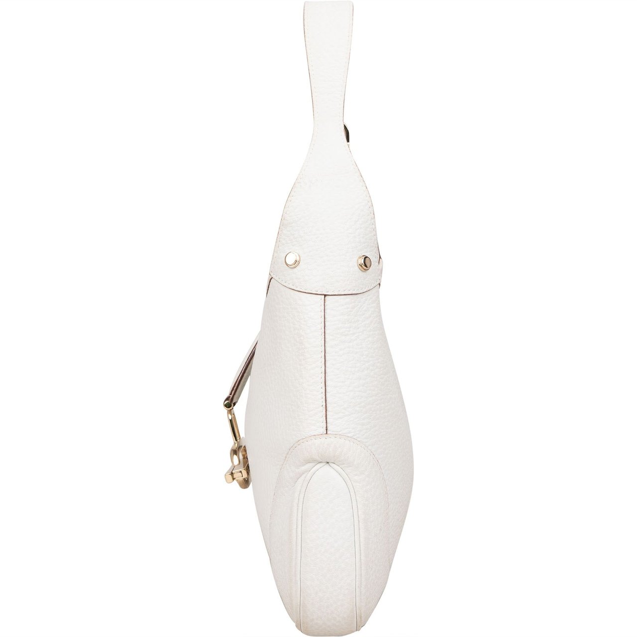 Gucci Gucci White Leather Jackie Shoulder Bag Wit