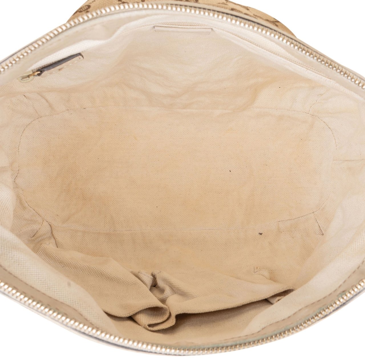 Gucci Gucci Monogram GG Sukey Handbag Bruin