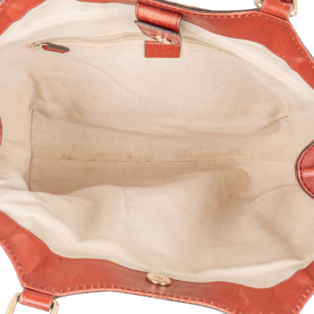 Gucci Gucci Monogram GG Sukey Handbag Beige