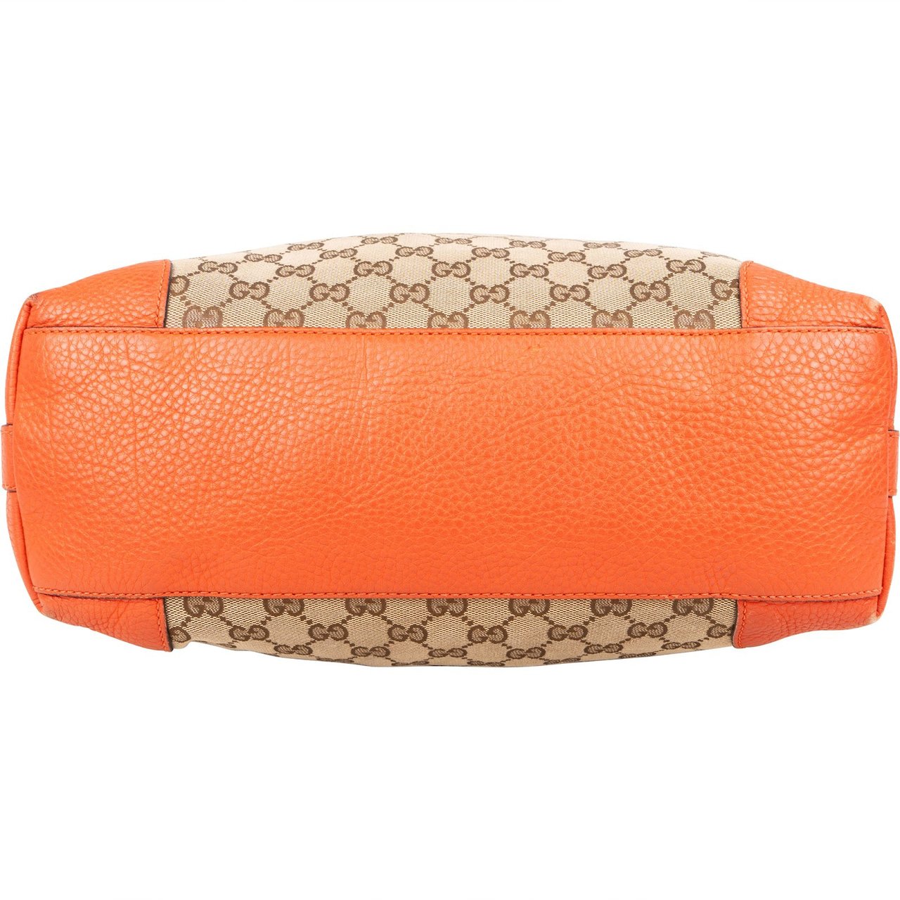 Gucci Gucci Monogram GG Bree Hobo Shoulder Bag Bruin