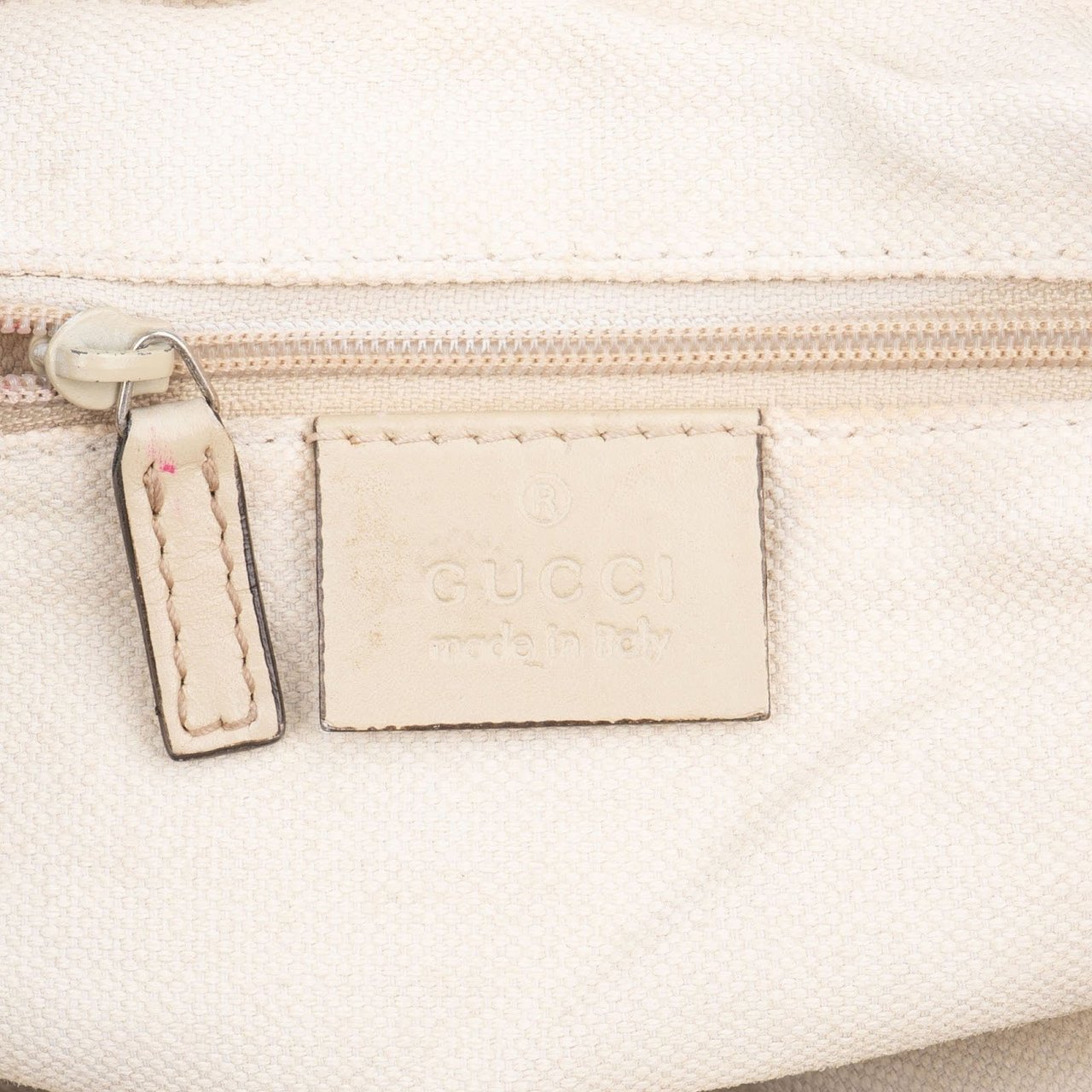 Gucci Gucci Monogram GG Sukey Handbag Beige