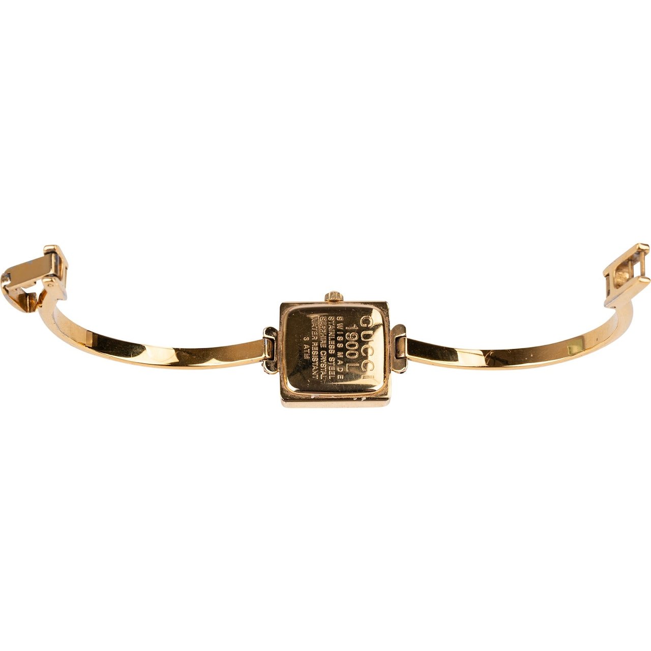Gucci Gucci Gold Tone 1900L Women Watch Goud
