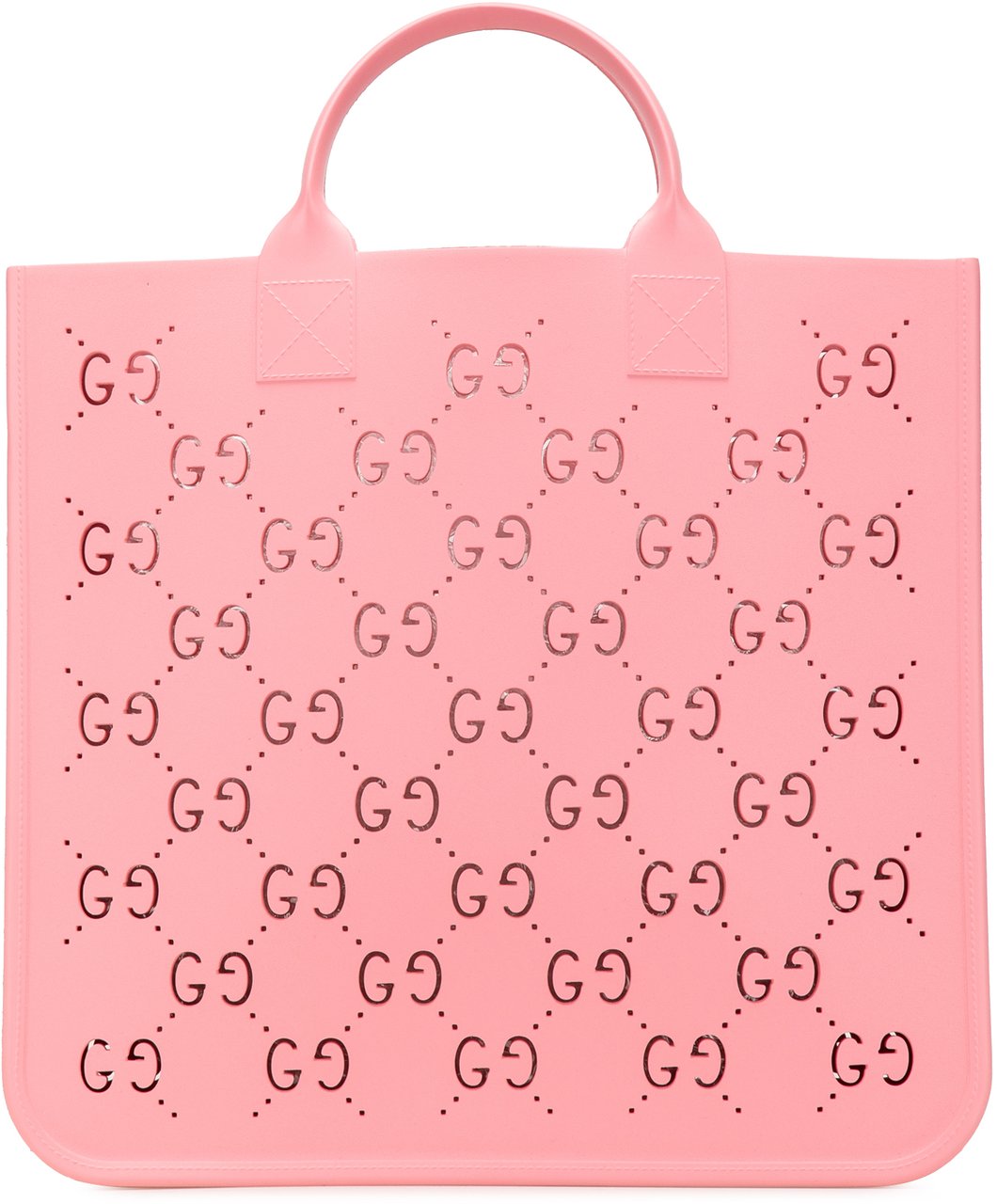 Gucci Kids GG Rubber Tote Roze