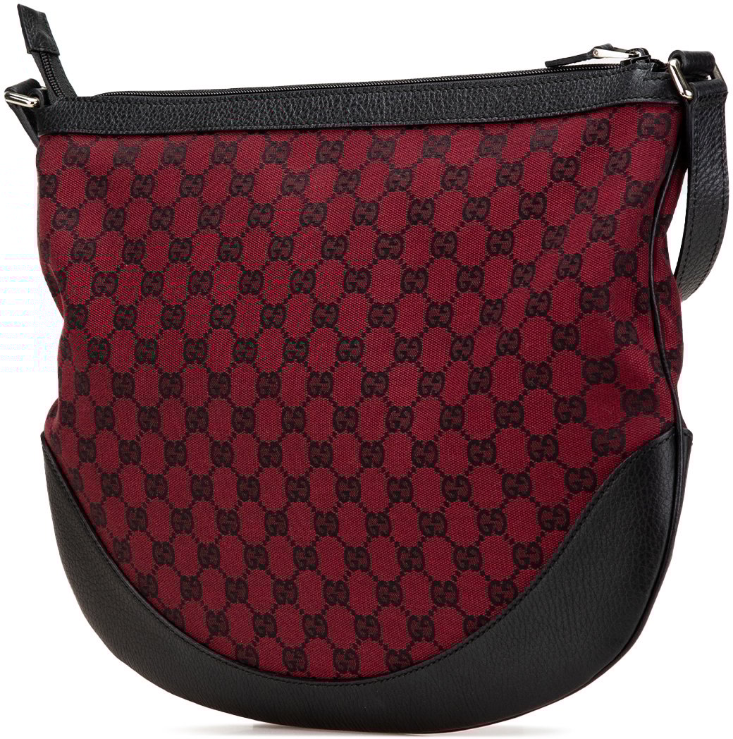 Gucci GG Canvas Crossbody Rood