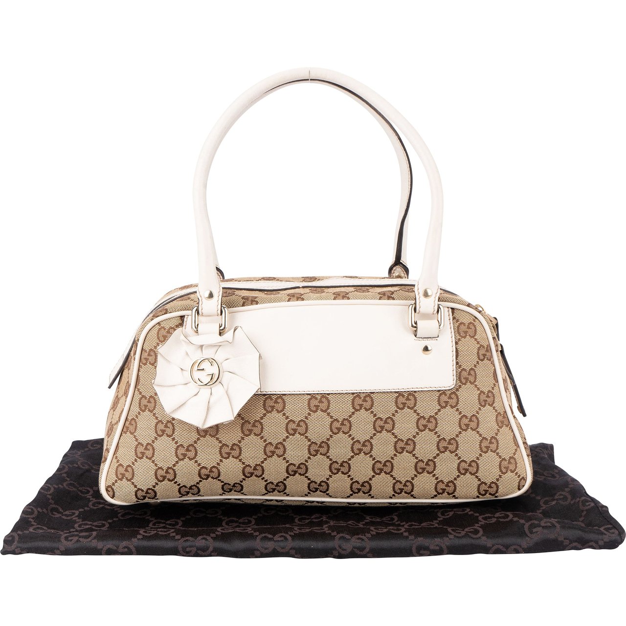 Gucci Gucci GG Monogram Flower Handbag Divers