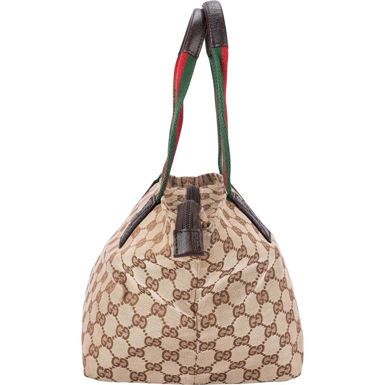 Gucci Gucci GG Monogram Handbag Bruin