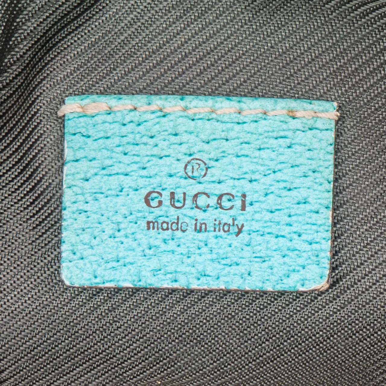 Gucci Gucci Monogram GG Boat Pochette Handbag Beige