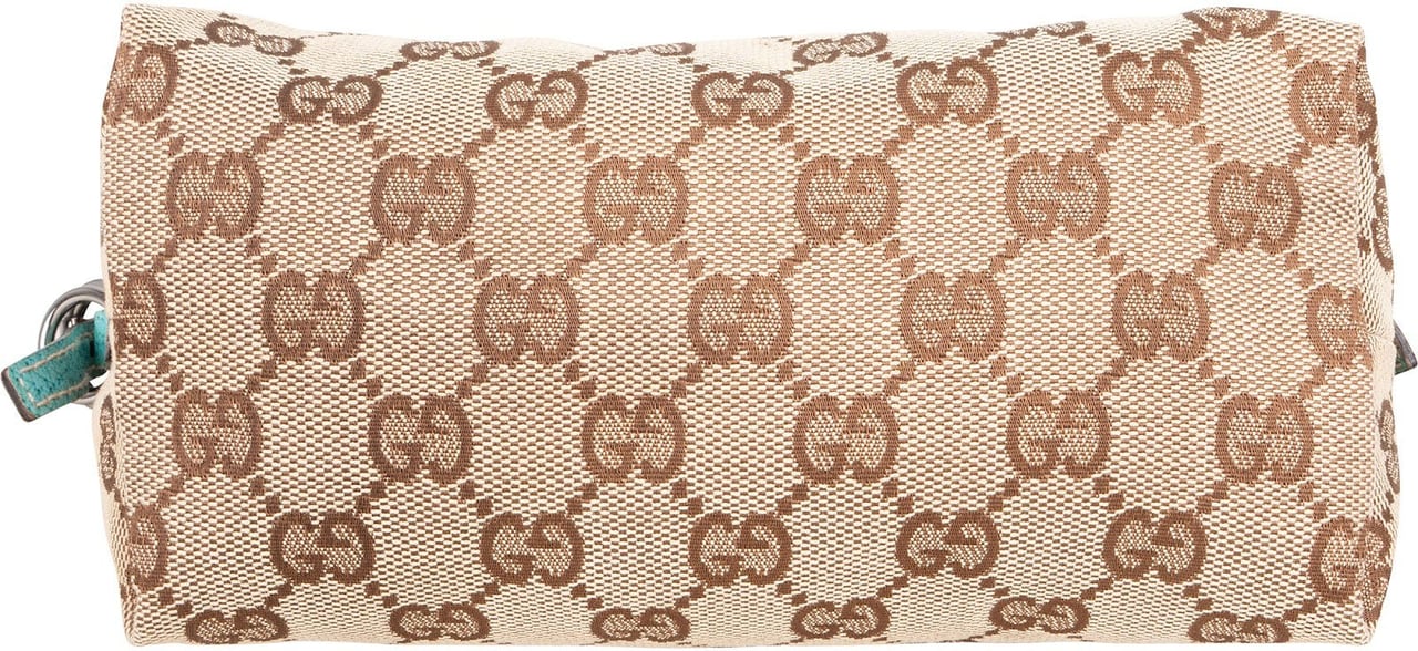 Gucci Gucci Monogram GG Boat Pochette Handbag Beige