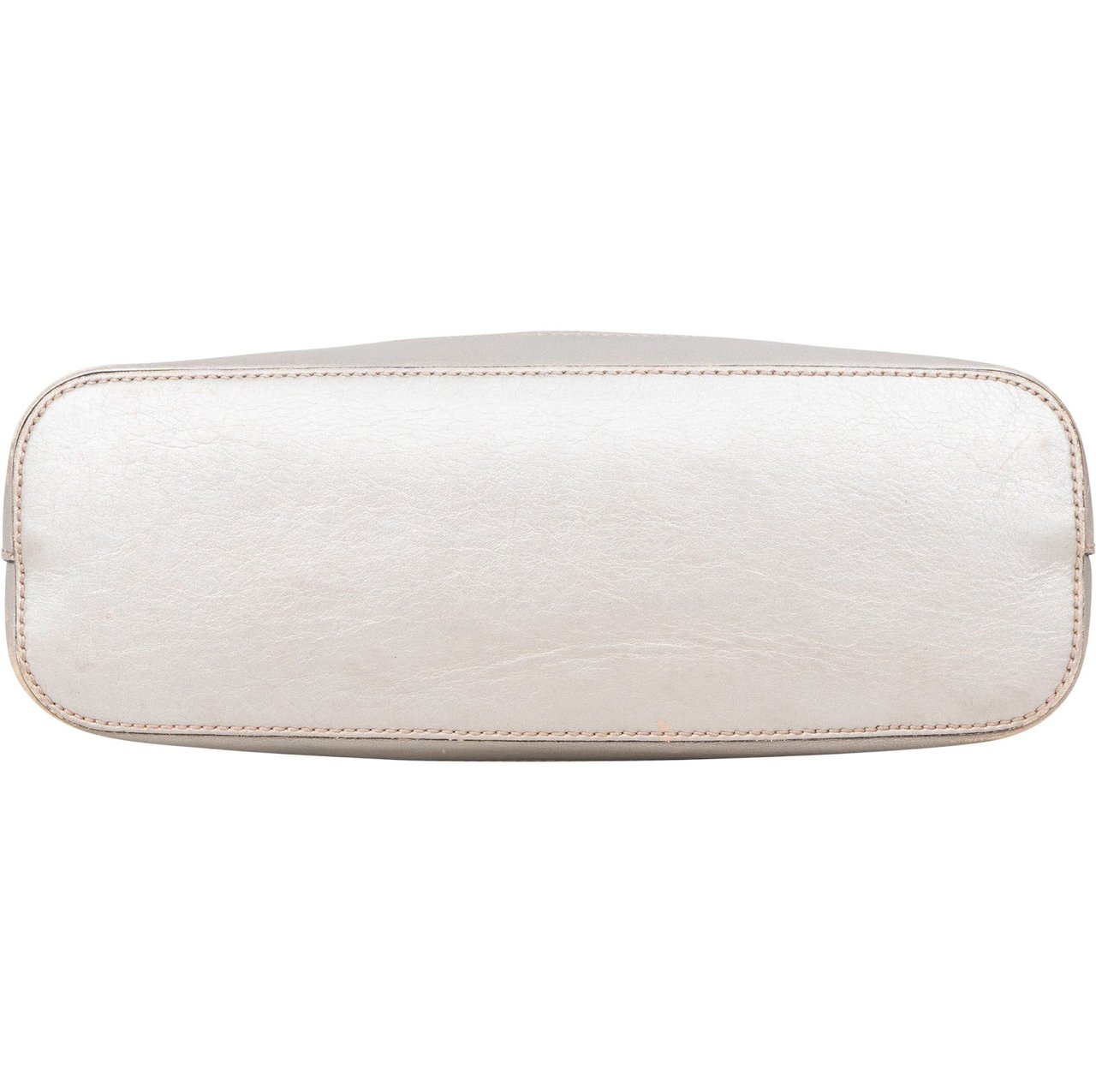 Gucci Gucci Silver Guccissima Leather Hobo Shoulder Bag Zilver