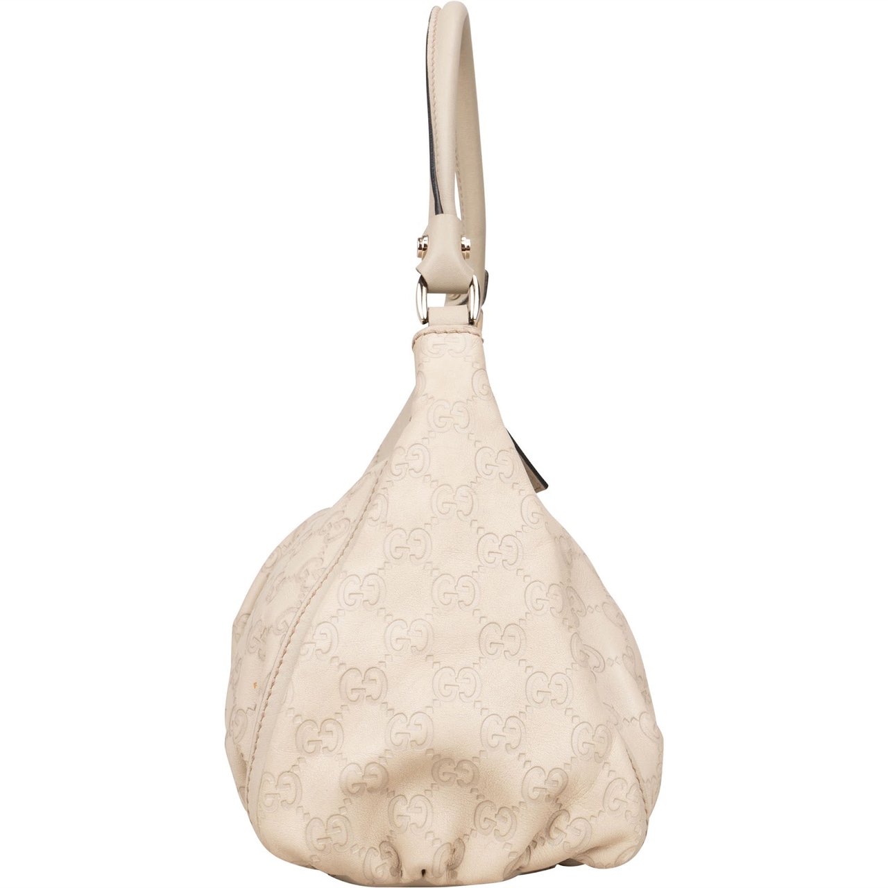 Gucci Gucci Leather Monogram Abbey Handbag Divers