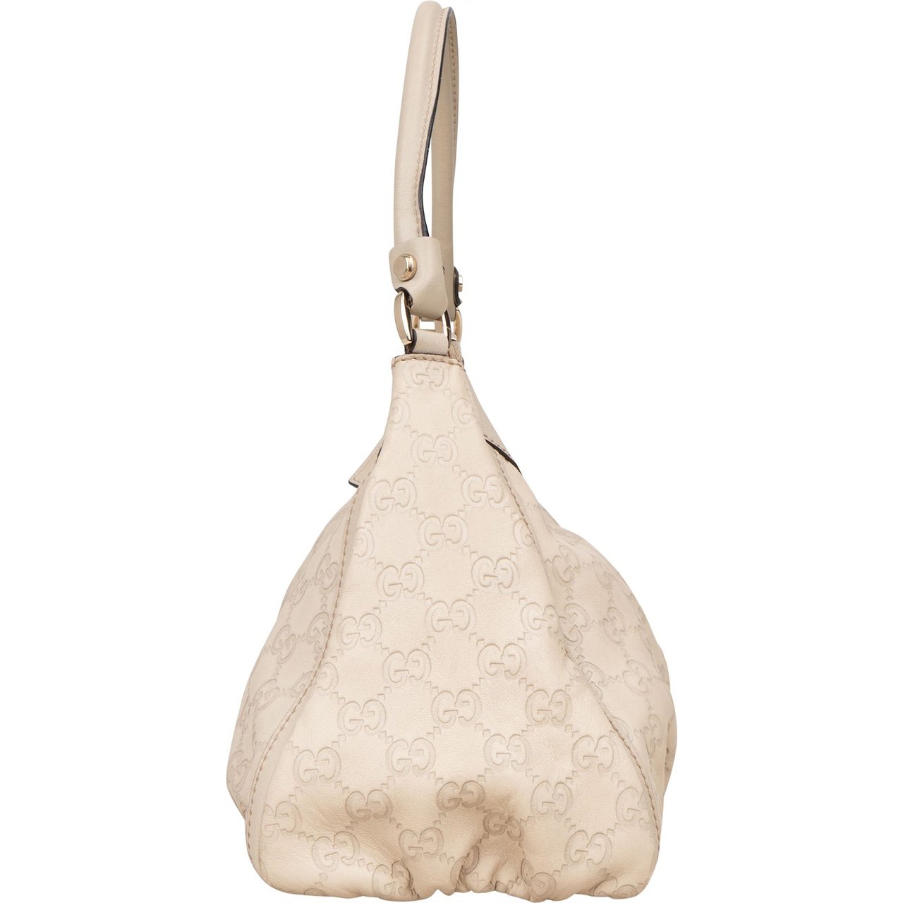 Gucci Gucci Leather Monogram Abbey Handbag Divers