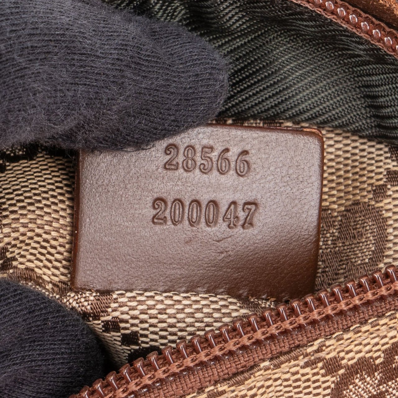 Gucci Gucci Monogram GG Twin Pocket Belt Crossbody Bumbag Beige